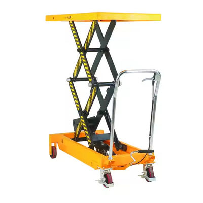 150kg 300kg 350kg 500kg 1000kg Hand Scissor Lift Platform Manual Trolley Hydraulic Foot Scissor Lift Tables