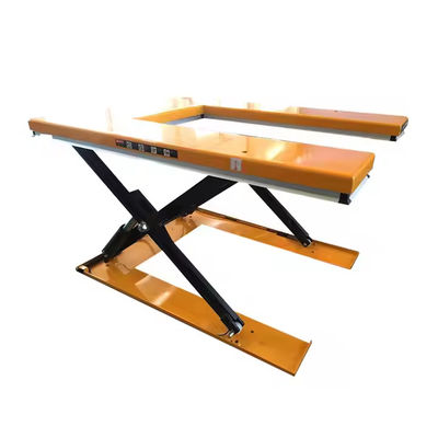 Fixed Electric Lift Platform 1 Ton Electric Hydraulic U Shape Pallet Lifter Scissor Lift Tables