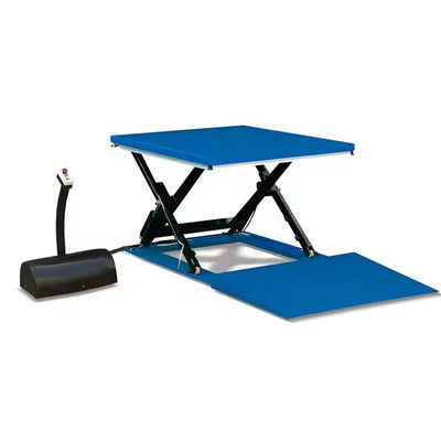 Ultra-low Electric Lifting Platform Hydraulic Scissor Lift Table Mini Lifting Platform With Load 2000kg