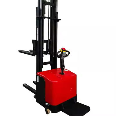 1.5 Ton 2T Pallet Stacker Adjustable Lifting Forks Standing Type Forklift Electric Hydraulic Pallet Stacker