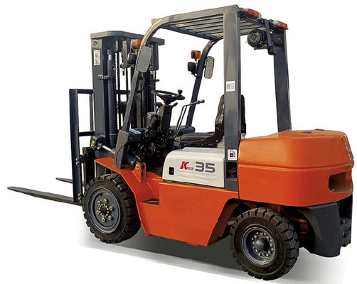 CE China Manufacturer 4x4 All Terrain Forklift 3.5 Ton Diesel Forklift Trucks Off-road 3000kg Forklift Articulated Farm