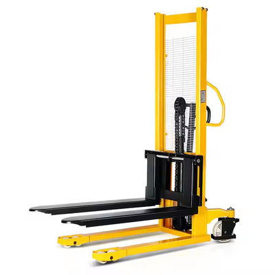 Heavy Duty 2000kg Loading Capacity Industrial Use Warehouse Use Manual Pallet Lifting 1600mm Height Hydraulic Stacker