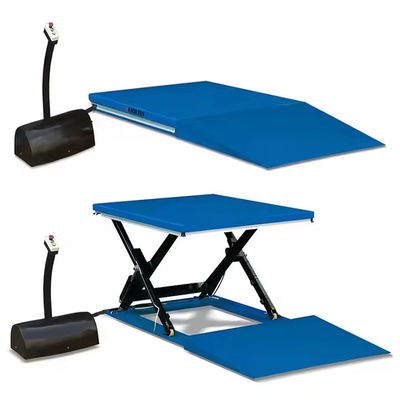 Ultra-low Electric Lifting Platform Hydraulic Scissor Lift Table Mini Lifting Platform With Load 2000kg