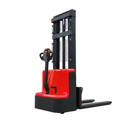 Adjustable Speed Electric Stacker 1.5 Ton 2 Ton Walking Type Drive Full Electric Forklift Pallet Stacker