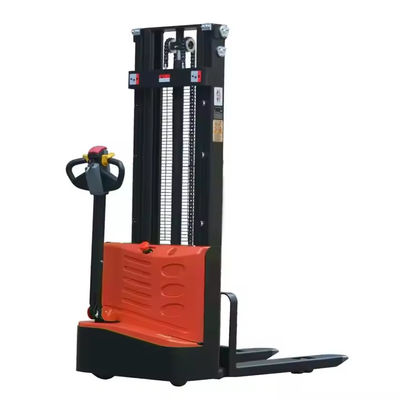 Adjustable Speed Electric Stacker 1.5 Ton 2 Ton Walking Type Drive Full Electric Forklift Pallet Stacker