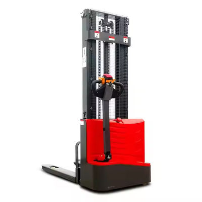 Adjustable Speed Electric Stacker 1.5 Ton 2 Ton Walking Type Drive Full Electric Forklift Pallet Stacker