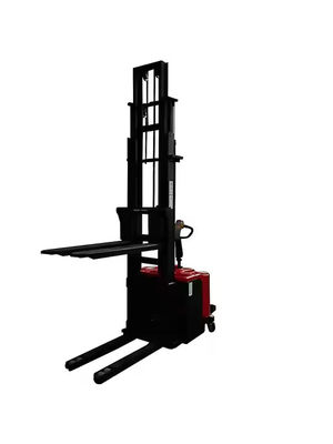 1.5 Ton 2T Pallet Stacker Adjustable Lifting Forks Standing Type Forklift Electric Hydraulic Pallet Stacker