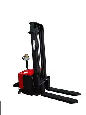 1.5 Ton 2T Pallet Stacker Adjustable Lifting Forks Standing Type Forklift Electric Hydraulic Pallet Stacker