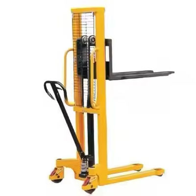 Manual Hydraulic Stacker Forklift Manual Hand Stacker 1 Ton Lifting Height 1.6m