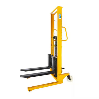Manual Hydraulic Stacker Forklift Manual Hand Stacker 1 Ton Lifting Height 1.6m