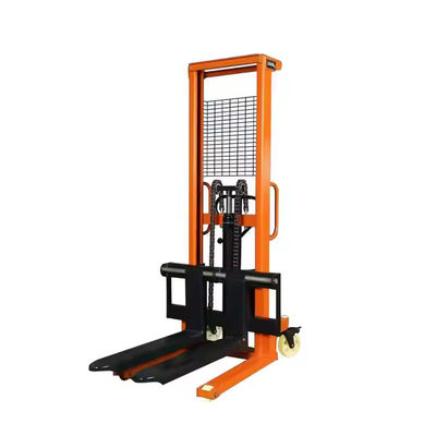Manual Hydraulic Stacker Forklift Manual Hand Stacker 1 Ton Lifting Height 1.6m