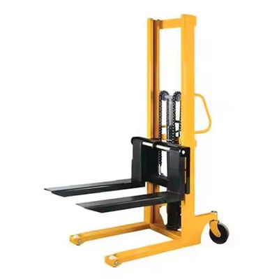 Manual Hydraulic Stacker Forklift Manual Hand Stacker 1 Ton Lifting Height 1.6m