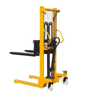 Manual Hydraulic Stacker Forklift Manual Hand Stacker 1 Ton Lifting Height 1.6m