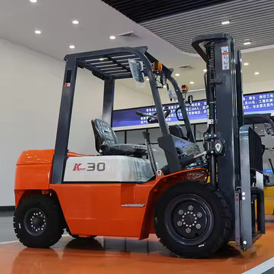 3 Ton Forklift Diesel Forklift 3M 4M 5M 6M Triplex Mast China Forklift For Warehouse