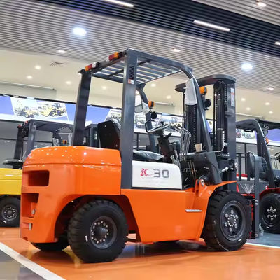 3 Ton Forklift Diesel Forklift 3M 4M 5M 6M Triplex Mast China Forklift For Warehouse