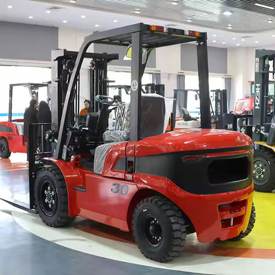 CE China Manufacturer 4x4 All Terrain Forklift 3.5 Ton Diesel Forklift Trucks Off-road 3000kg Forklift Articulated Farm