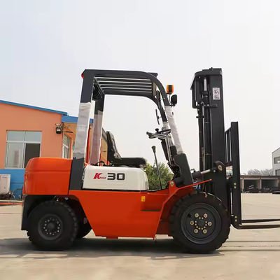 Factory CE Certification 5000kg Capacity Diesel Forklift 5Ton Forklifts Isuzu Engine In Stock
