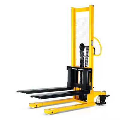 Heavy Duty 2000kg Loading Capacity Industrial Use Warehouse Use Manual Pallet Lifting 1600mm Height Hydraulic Stacker