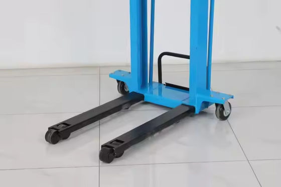 Hydraulic Small Hand Remote Control Forklift Semi Electric Portable 500 kg 1000kg Hand Pushed Forklift