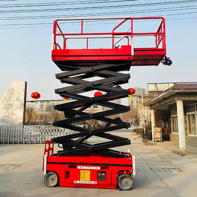 Factory Price 6m Hydraulic Lifting Scaffold Platform Self Propelled Electric Mobile Scissor Lift Platform