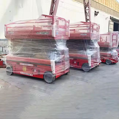 Factory Price 6m Hydraulic Lifting Scaffold Platform Self Propelled Electric Mobile Scissor Lift Platform