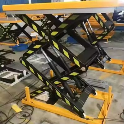 1T 2T 4T Heavy Duty Warehouse Hydraulic Stationary Fixed Electric Scissor Lift Platform Table With CE