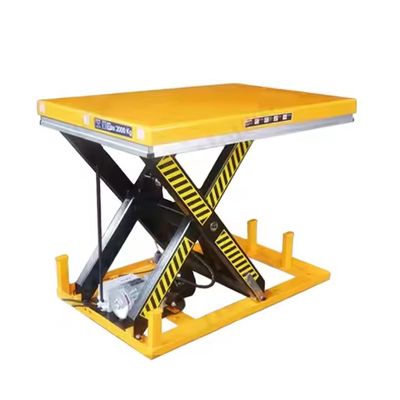 1T 2T 4T Heavy Duty Warehouse Hydraulic Stationary Fixed Electric Scissor Lift Platform Table With CE