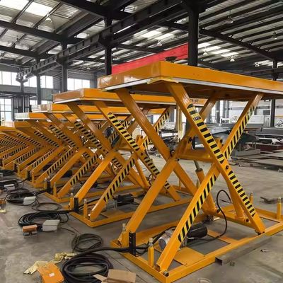 1T 2T 4T Heavy Duty Warehouse Hydraulic Stationary Fixed Electric Scissor Lift Platform Table With CE