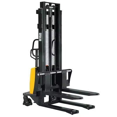 New Design Stacker 1.5T/1500Kg Walkie Semi Electric Pallet Stacker With Hydraulic Leveler Control Lifting
