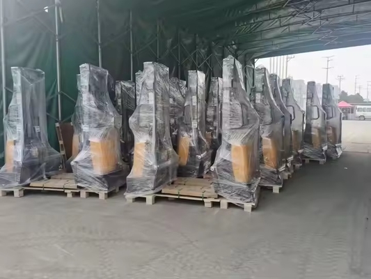 1000kg 1500kg 2000kg Semi Electric Pallet Truck Forklift Stacker New Condition For Retail Restaurant Industries Hydraulic Pump Core
