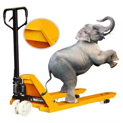 High Quality 3-Ton Channel Steel Heavy-Duty Hand Hydraulic Jack Manual Pallet Trucks